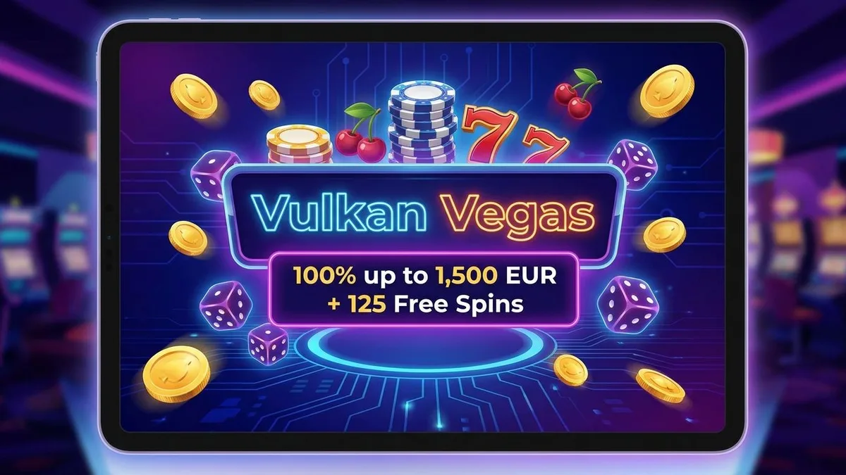 Vulkan Vegas Bonusbanner